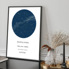 Hvězdná Mapa Plakát