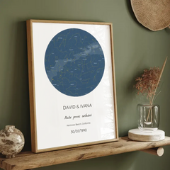 Hvězdná Mapa Plakát