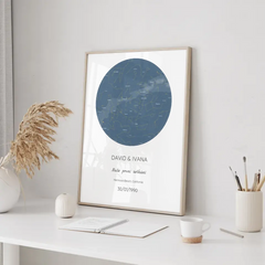 Hvězdná Mapa Plakát