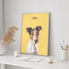 Karikatura Domácích Mazlíčků Plakát