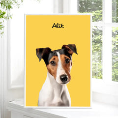 Karikatura Domácích Mazlíčků Plakát