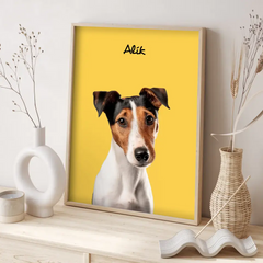 Karikatura Domácích Mazlíčků Plakát