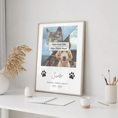 Vzpomínka na mazlíčka Plakát