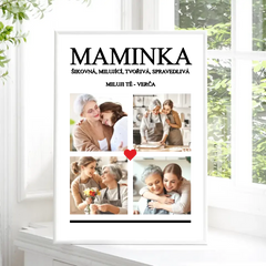 Dárek pro maminku, tatínka, babičku nebo dědečka Plakát