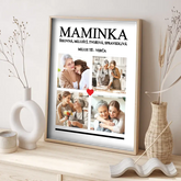 Dárek pro maminku, tatínka, babičku nebo dědečka Plakát