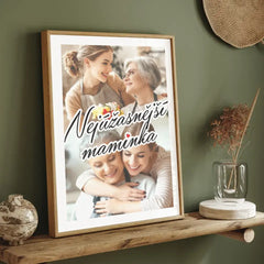 Dárek pro maminku, tatínka, babičku nebo dědečka 2 Plakát