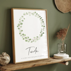 plakát k narození miminka