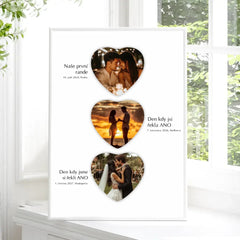 Svatební výročí plakát - PixadoArt