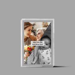 Foto Koláž Vertikální Akrylový Blok