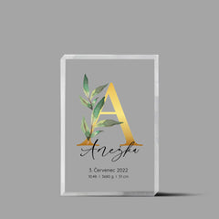 Narození miminka Abeceda Blok