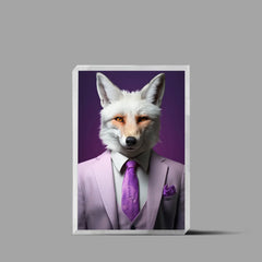 Portréty zvířat v obleku Blok