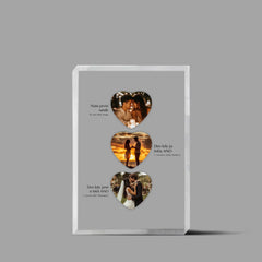 Svatební výročí Akrylový blok