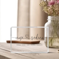 Naše rodina 2-6 členů Blok