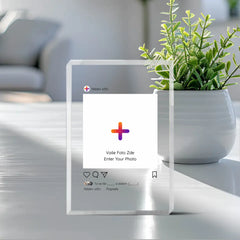 Instagram Akrylový Blok