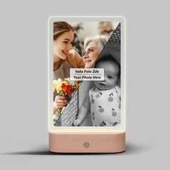 Foto koláž vertikální Lampa LED