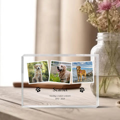 Vzpomínka na mazlíčka Blok na šířku 2