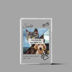 Vzpomínka na mazlíčka Blok 3