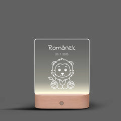 Zvířátka Obrysy Lampa LED