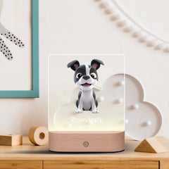 Animovaní psi Lampa LED