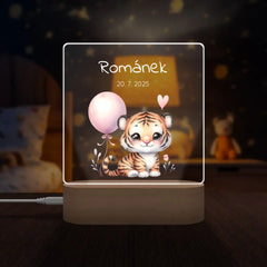 Zvířátka s balónky Lampa LED