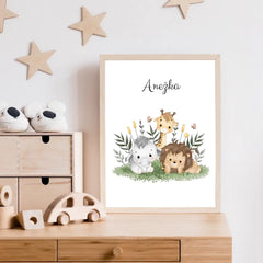 Zvířátka z jungle Plakát