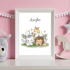 Zvířátka z jungle Plakát