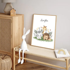 Zvířátka z jungle Plakát