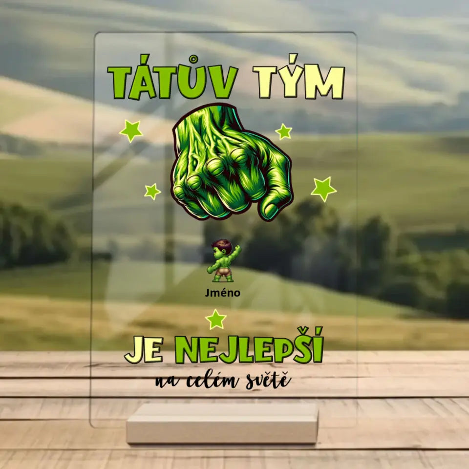 Tátův Tým Hulk Až 4 Děti Plakát