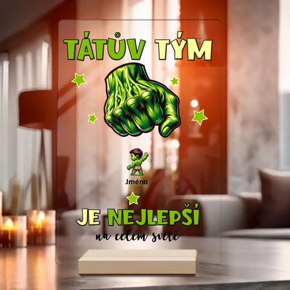 Tátův Tým Hulk Až 4 Děti Plakát