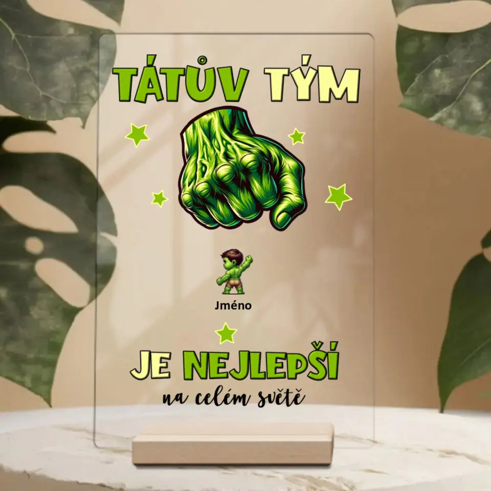 Tátův Tým Hulk Až 4 Děti Plakát