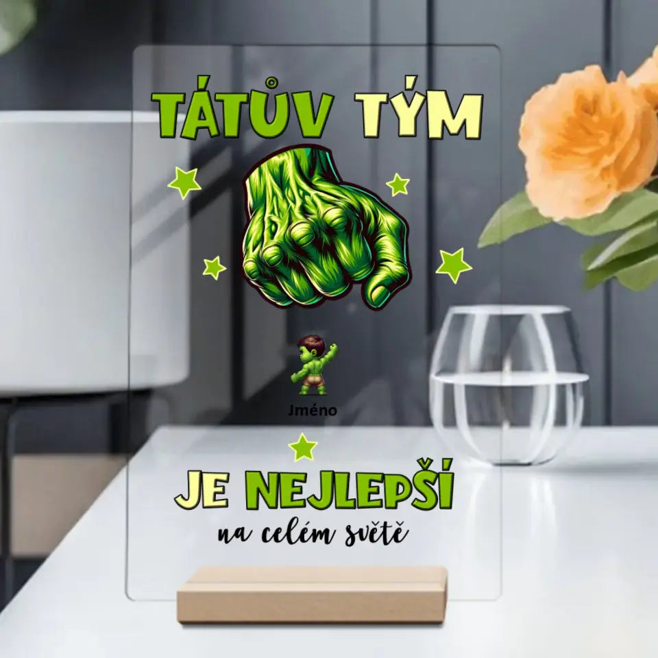 Tátův Tým Hulk Až 4 Děti Plakát