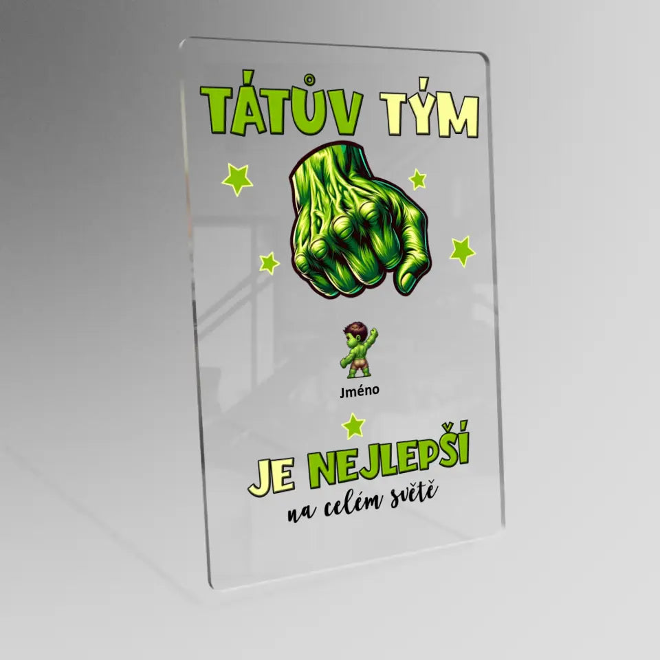 Tátův Tým Hulk Až 4 Děti Plakát