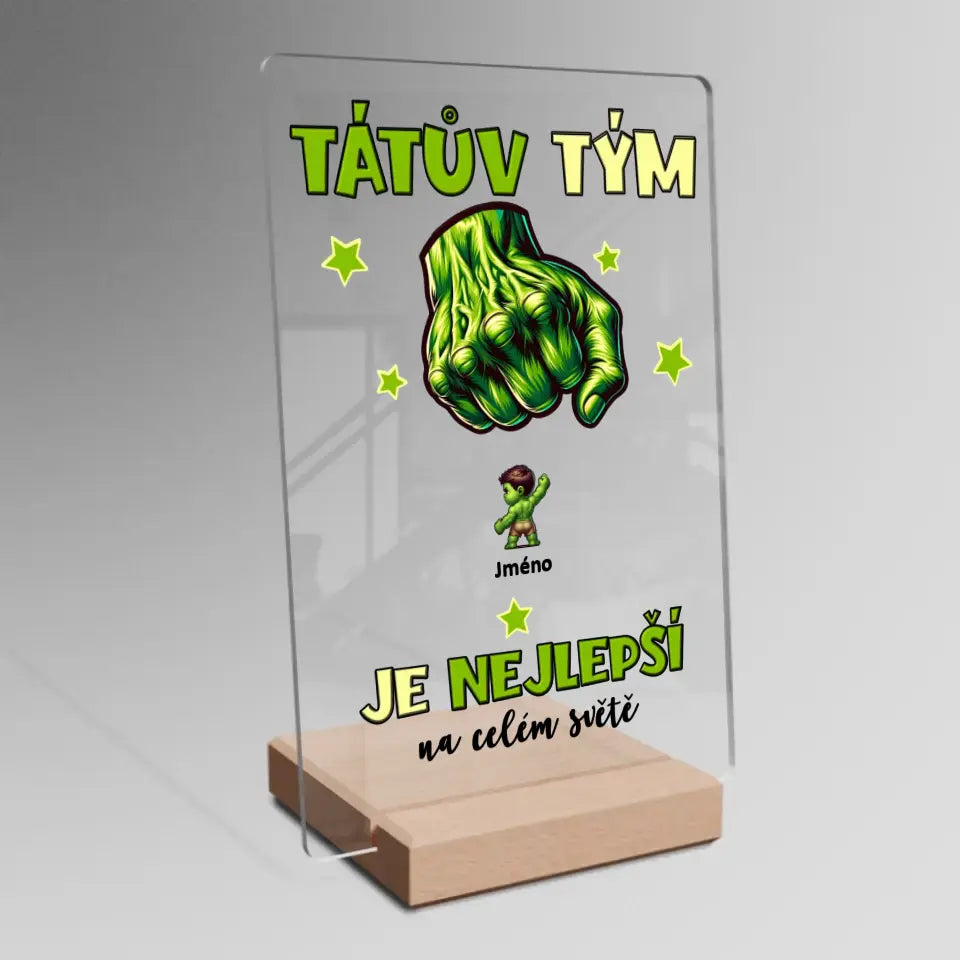 Tátův Tým Hulk Až 4 Děti Plakát