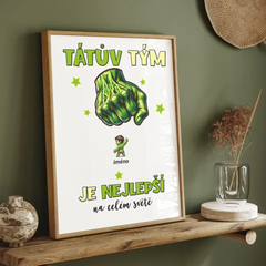 Tátův Tým Hulk Až 4 Děti Plakát