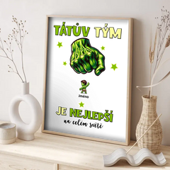 Tátův Tým Hulk Až 4 Děti Plakát