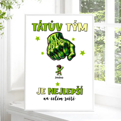 Tátův Tým Hulk Až 4 Děti Plakát