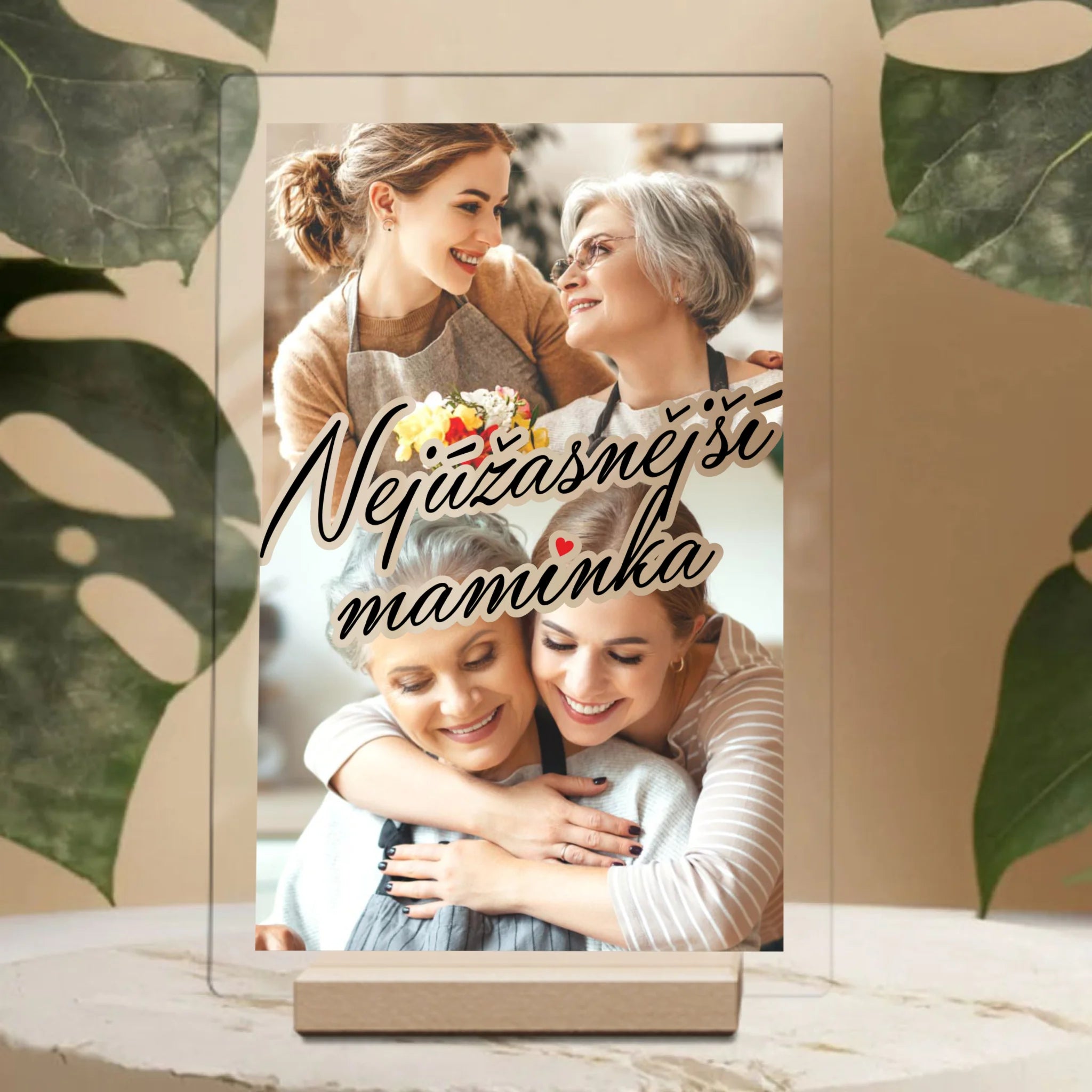 Dárek pro nejúžasnější maminku, tatínka, babičku nebo dědečka 2 Plaketa