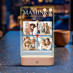 Dárek pro maminku, tatínka, babičku nebo dědečka Lampa LED