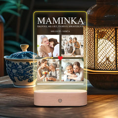 Dárek pro maminku, tatínka, babičku nebo dědečka Lampa LED