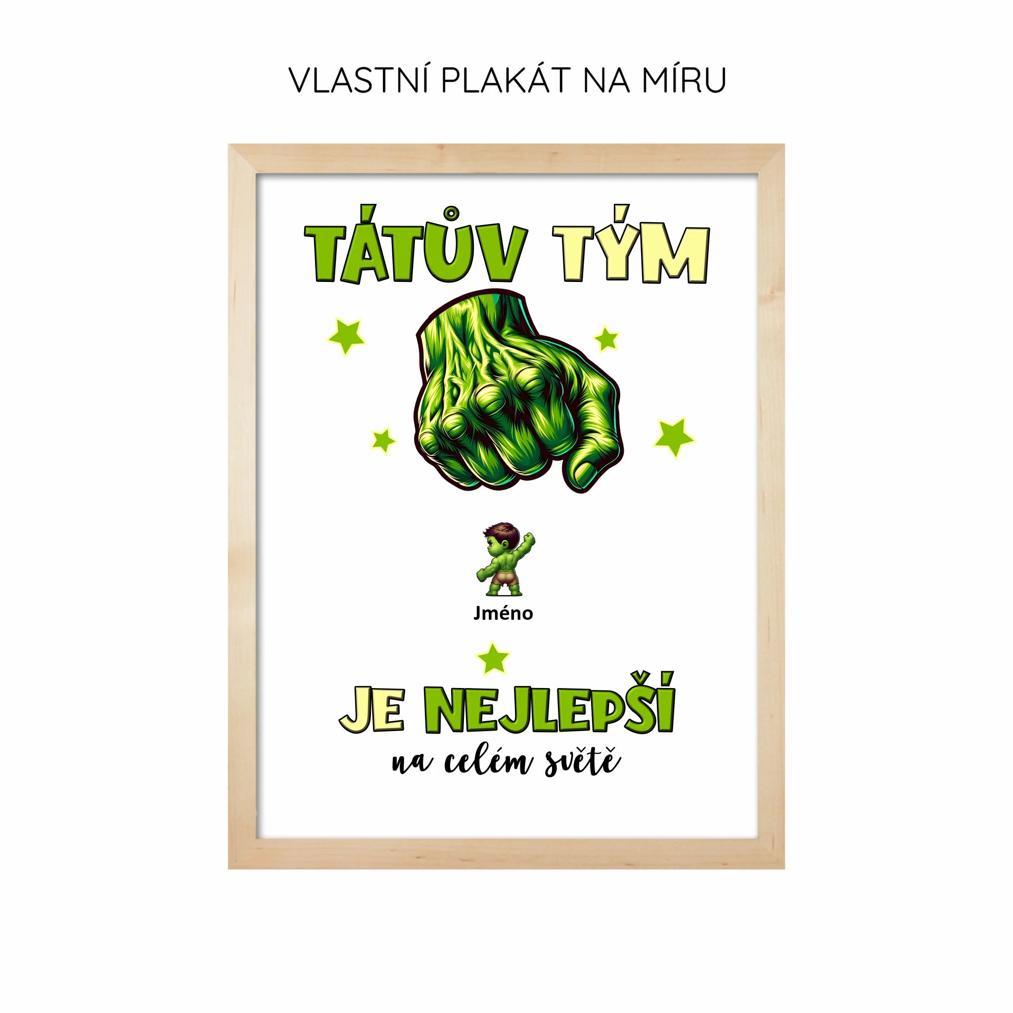 Tátův Tým Hulk Až 4 Děti Plakát