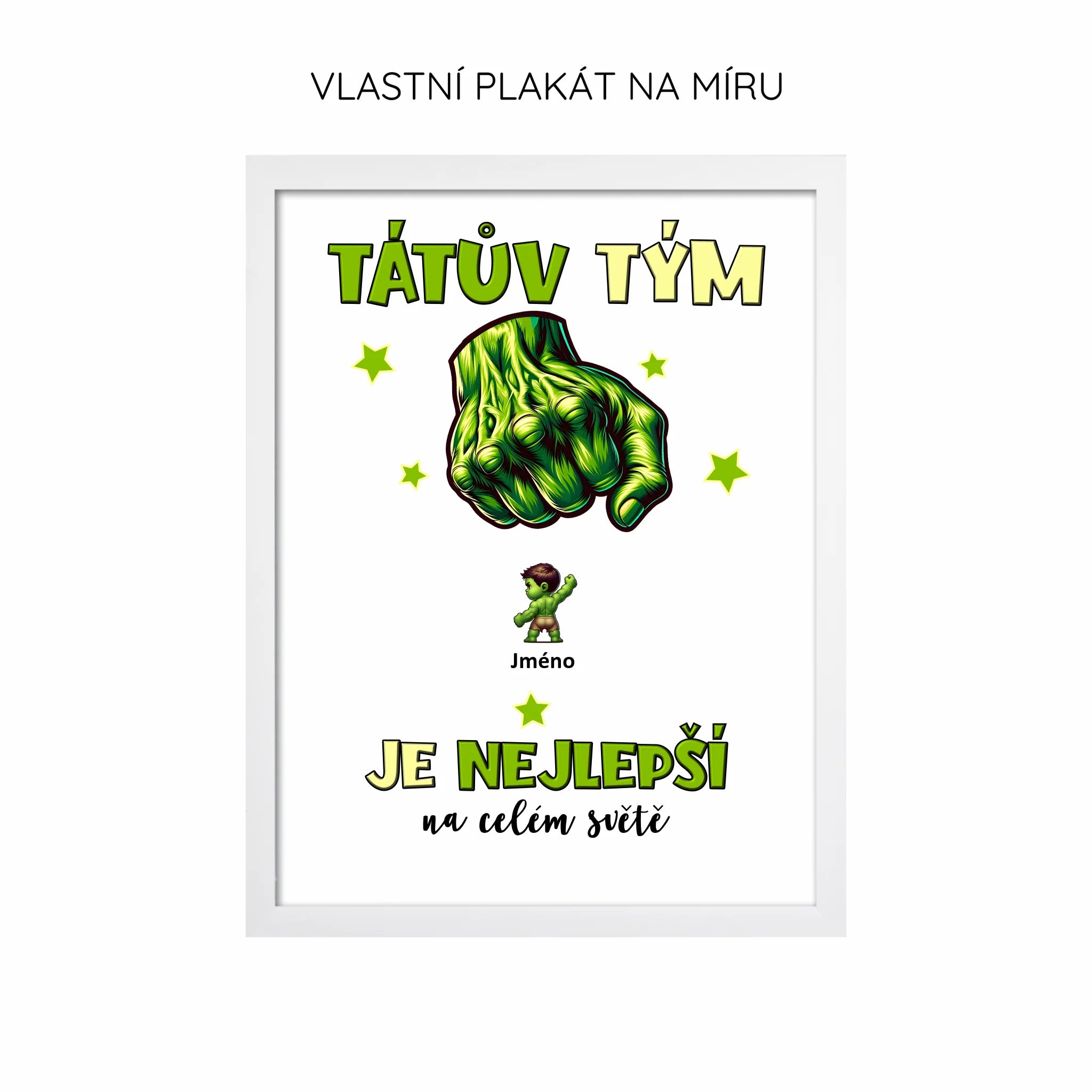 Tátův Tým Hulk Až 4 Děti Plakát