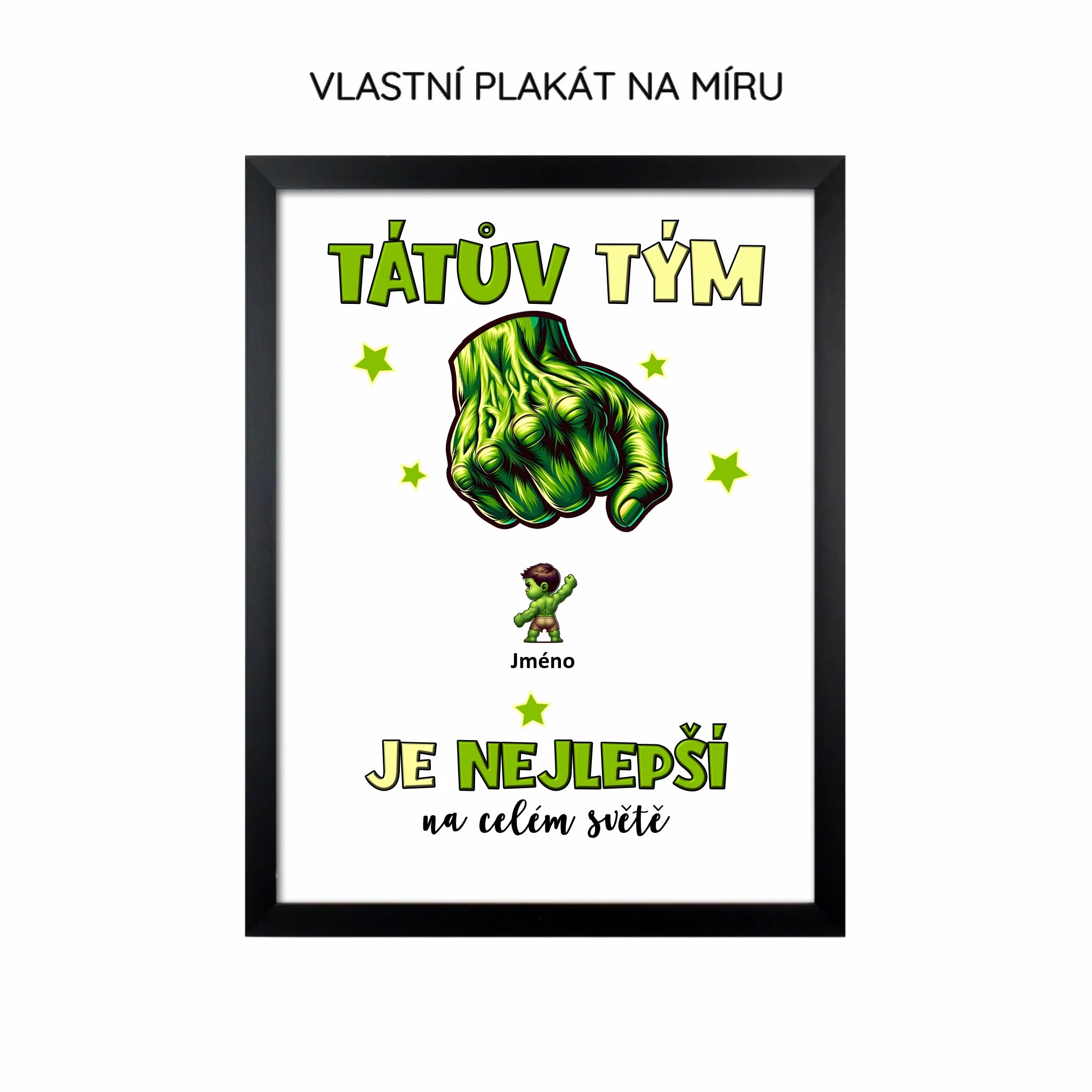 Tátův Tým Hulk Až 4 Děti Plakát