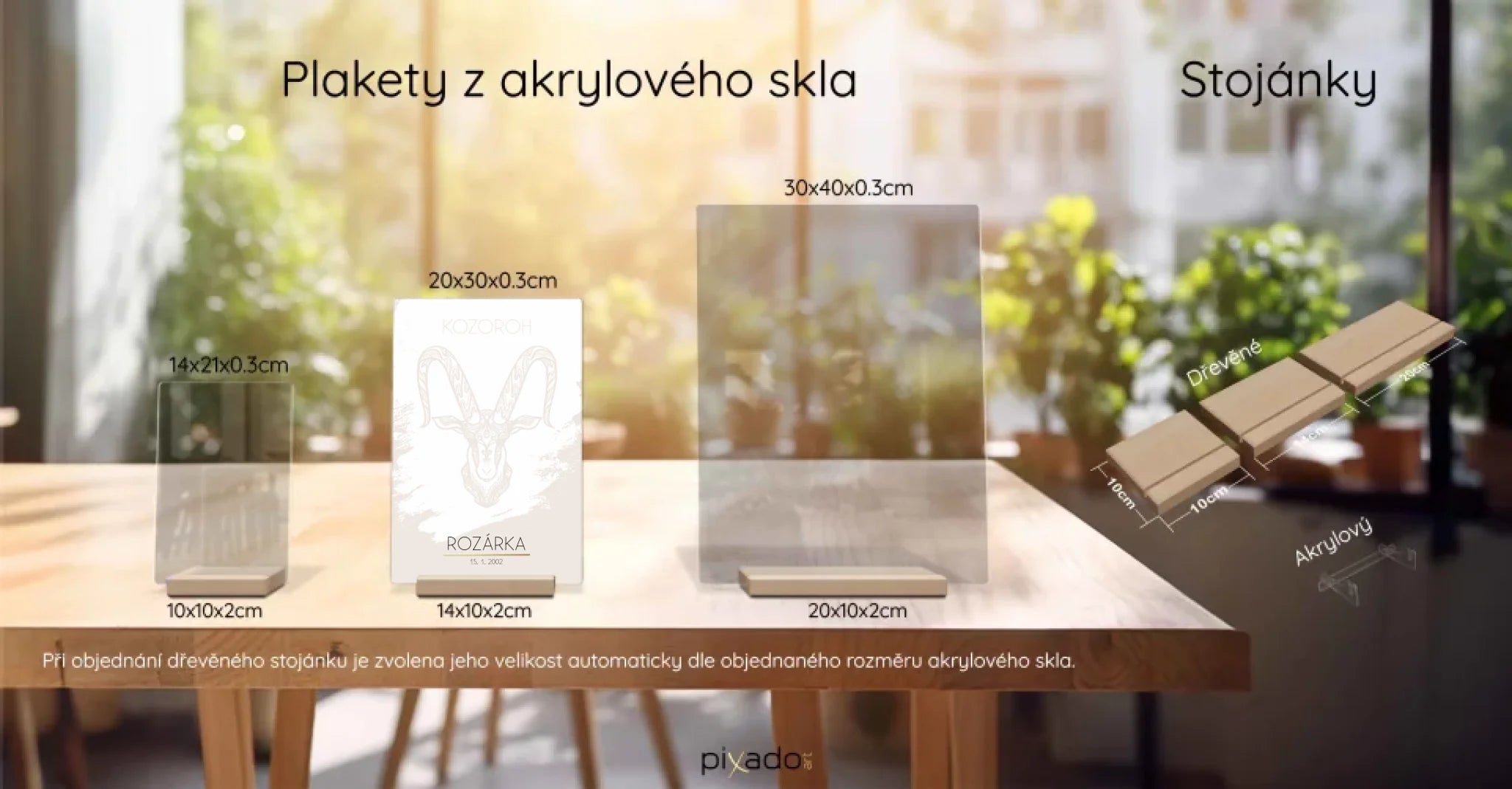 plakety rozmery CZ
