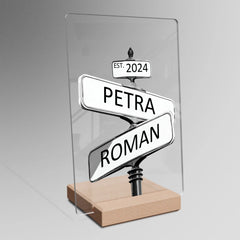 Křižovatka - rozcestí Plaketa