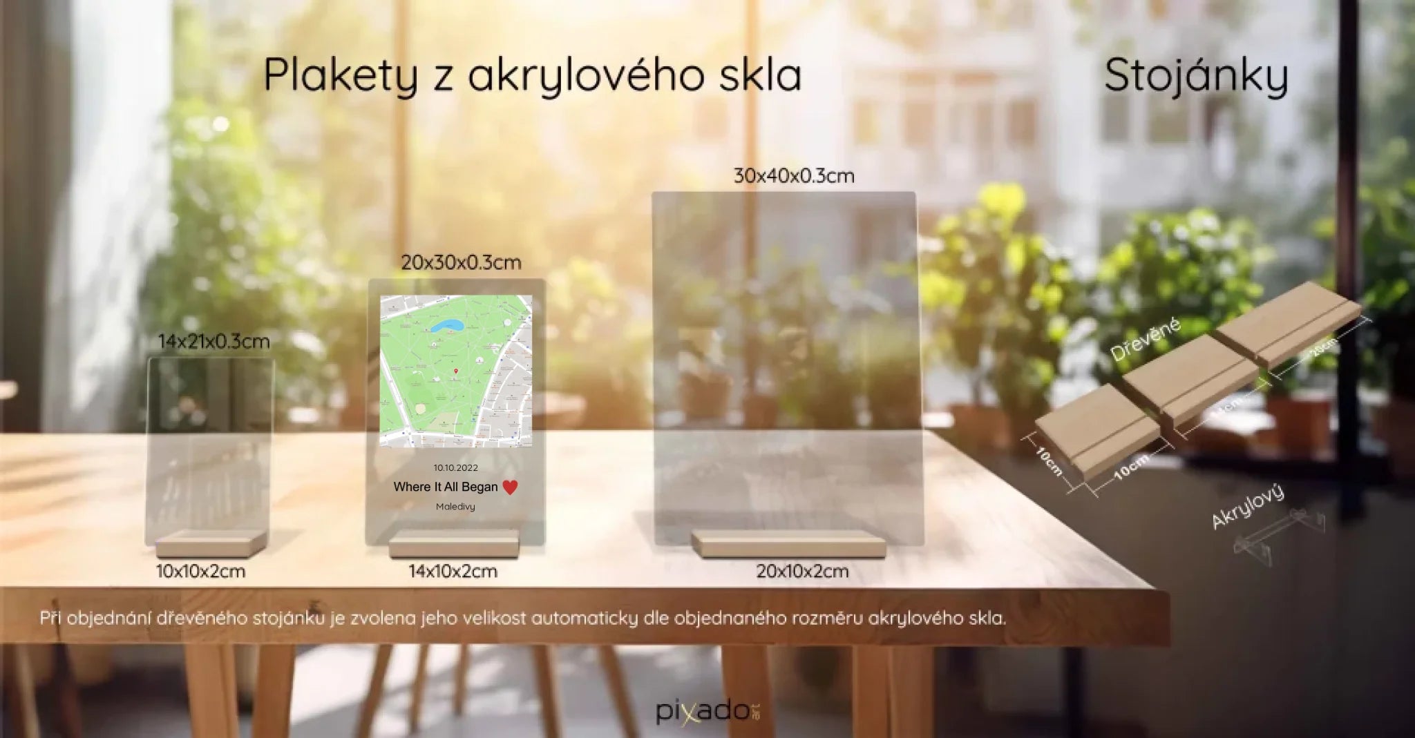 plakety rozmery CZ