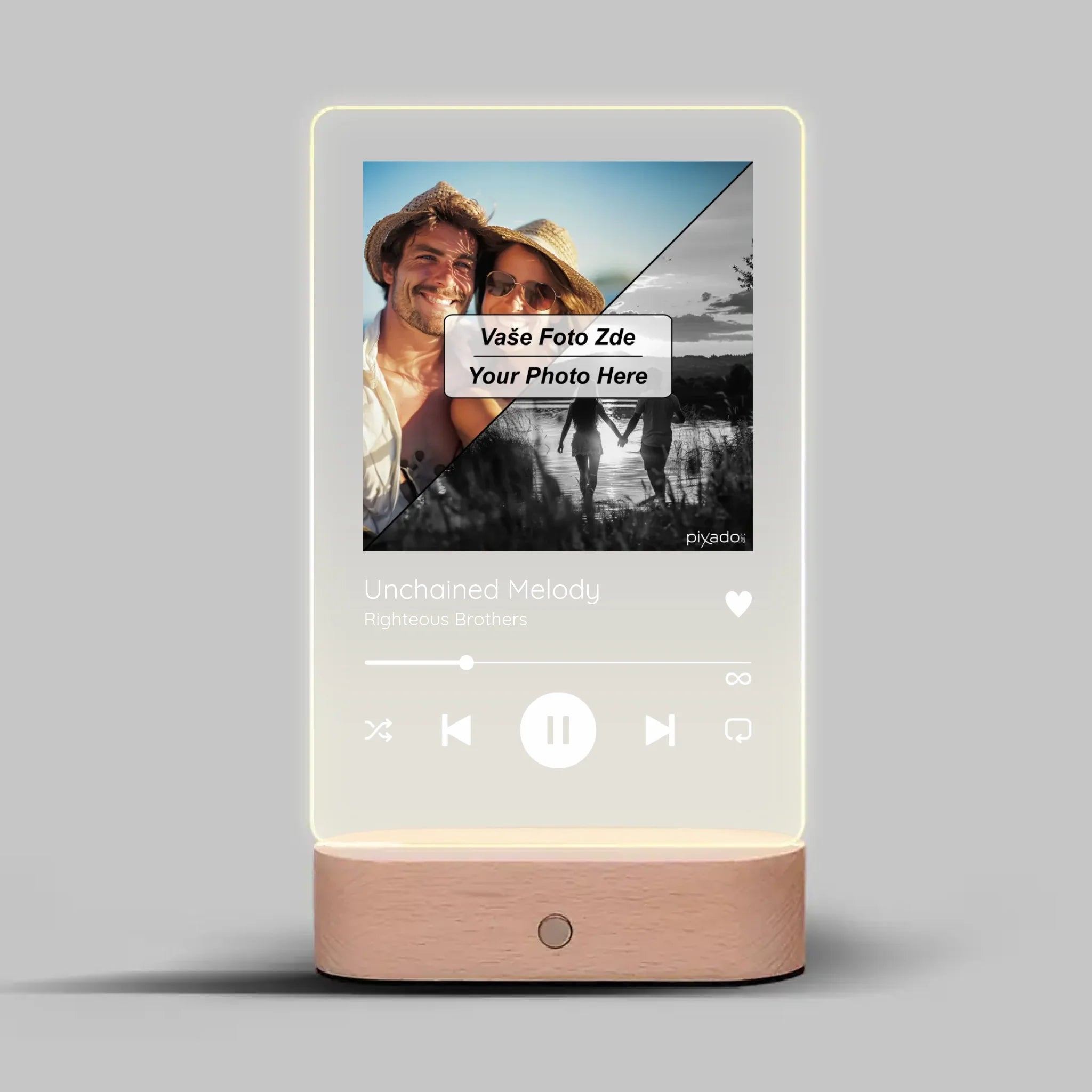 Spotify Lampa LED