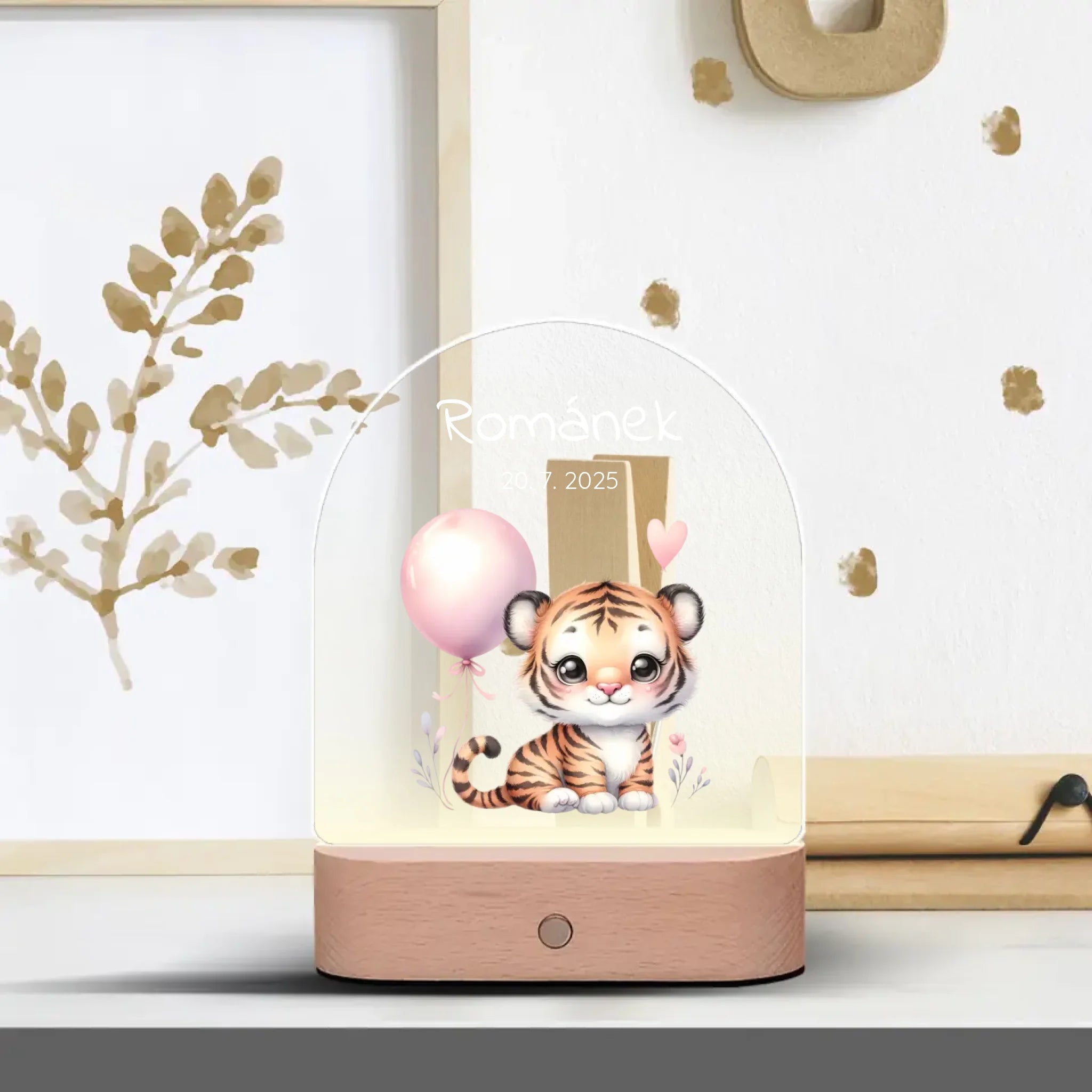 Zvířátka s balónky Lampa LED