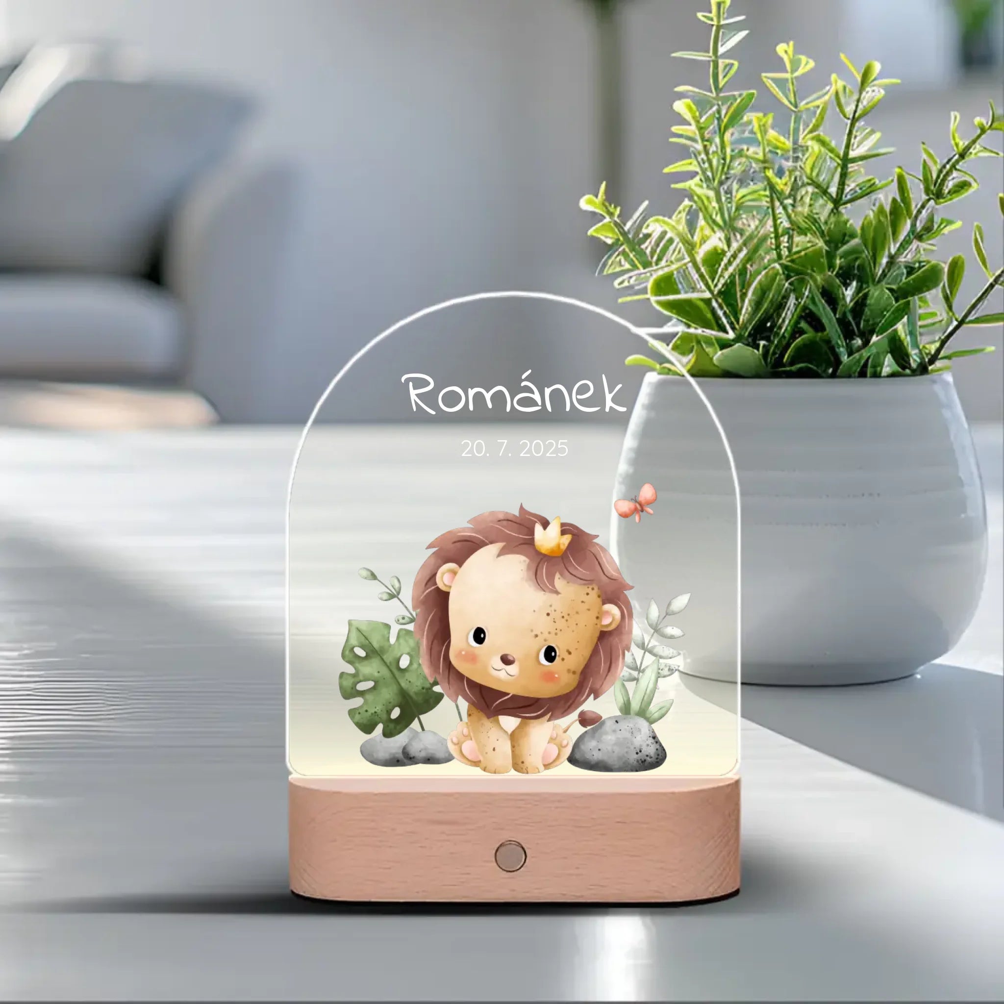Zvířátka z Jungle Lampa LED