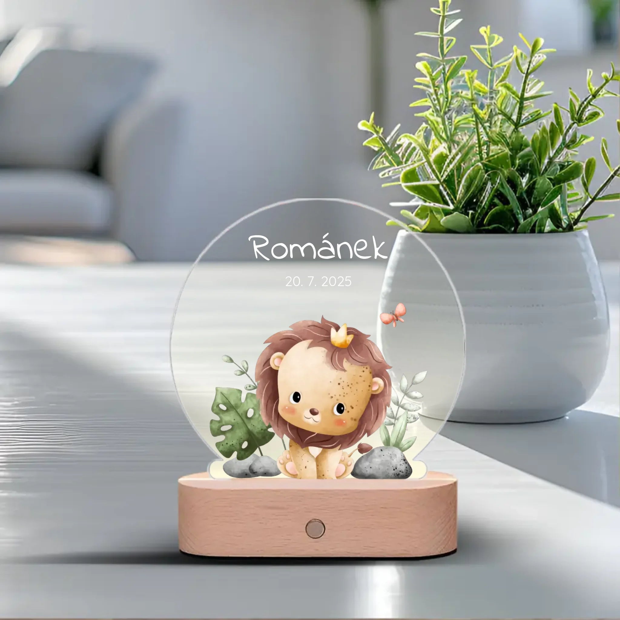 Zvířátka z Jungle Lampa LED