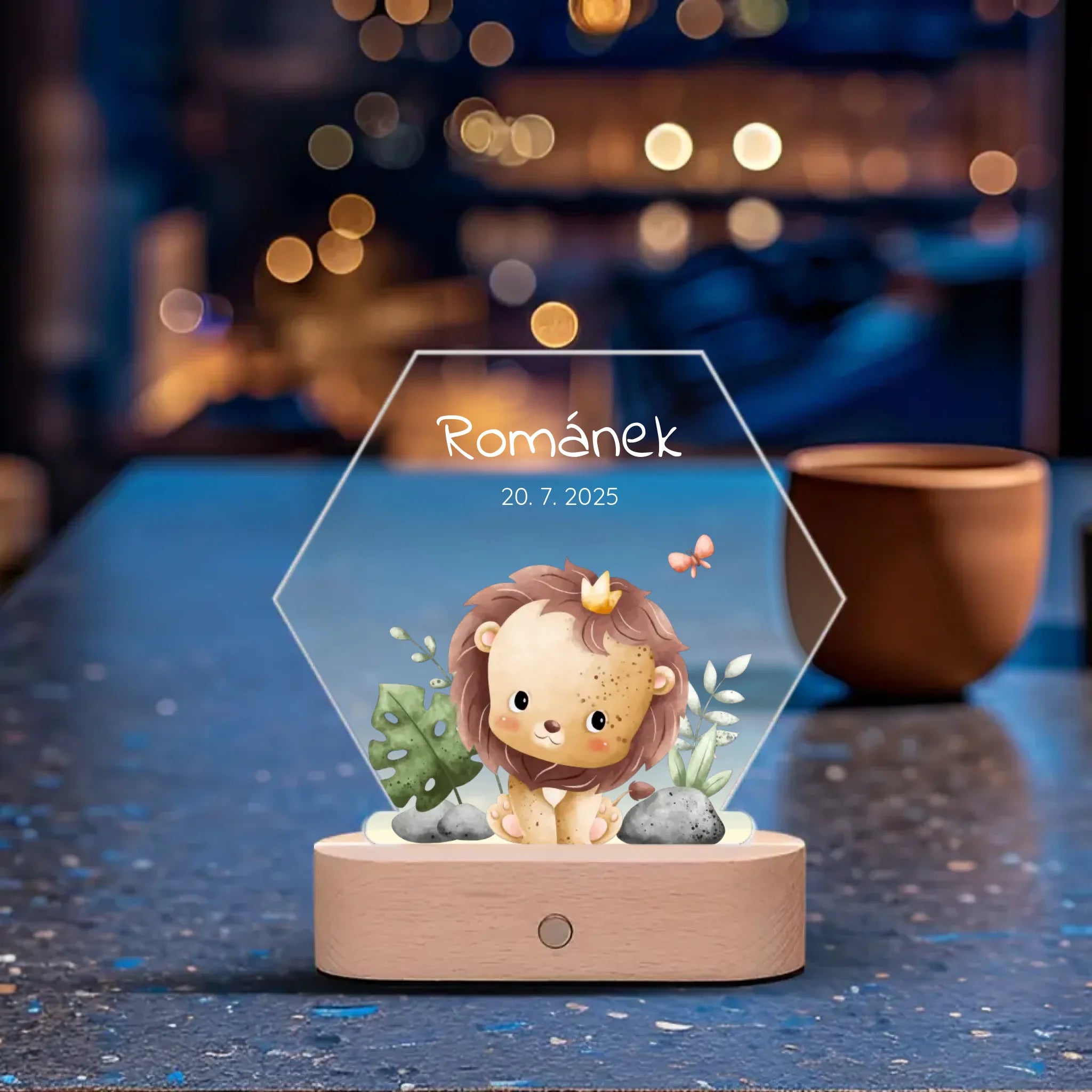 Zvířátka z Jungle Lampa LED